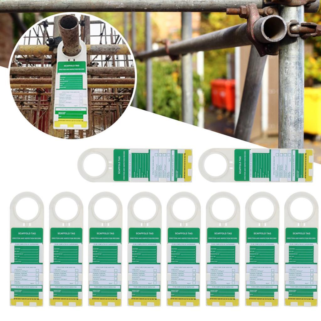 Guli Scaffold Scaffit 10 ชิ้นล็อค Caution สําหรับไฟฟ้าอุตสาหกรรมความปลอดภัยนั่งร้าน