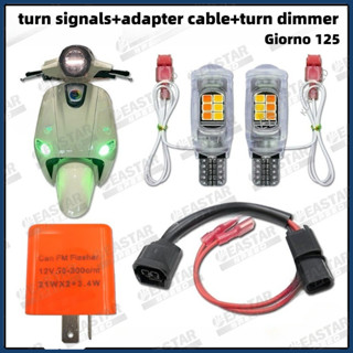 ไฟหรี่เลี้ยว แบบครบชุดตรงรุ่น Giorno 125 + ชุดไฟหรี่เลี้ยว ไ…