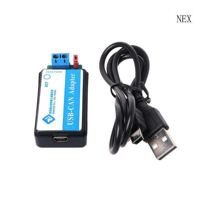 NEX USB ถึง CAN Debugger USB-CAN USB2CAN อะแดปเตอร์แปลง CAN Bus Analyzer