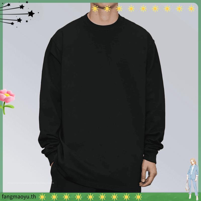 เสื้อยืด RUNBOY แขนยาว ป้ายแดง คอฟิต สีดำ