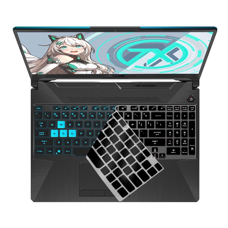 คีย์บอร์ด Flim สําหรับ ASUS TUF Gaming F15 FX506L FX506LH FX506LI FX506LU LH FX506 LI LU 15.6 นิ้วแล
