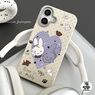 🚚ส่งจากไทย🚚 เคส กระต่ายการ์ตูน For IPhone 17 16 15 14 13 12 11 Pro Max 11 13Pro X XR XS Max 7 8 Plus เคสโทรศัพท์ เคสหนัง