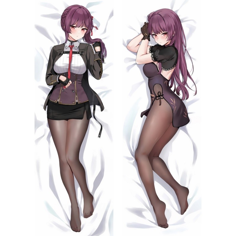 อะนิเมะ Dakimakura ปลอกหมอน WA2000 Girls Frontline ญี่ปุ่น Otaku Waifu ขนาดชีวิตสองด้านกอดหมอน Body 