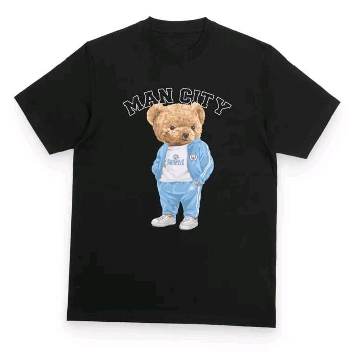 Kaos Baju Mancity เสื้อยืดแขนสั้น Mancity แมนซิตี้ เสื้อยืดวินเทจคอกลม Unisex