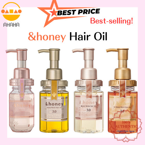 &honey Hair Oil Deep Moist 3.0/Moist Shine 3.0/EX Deep Moist 3.0/Melty Moist Repair 3.0