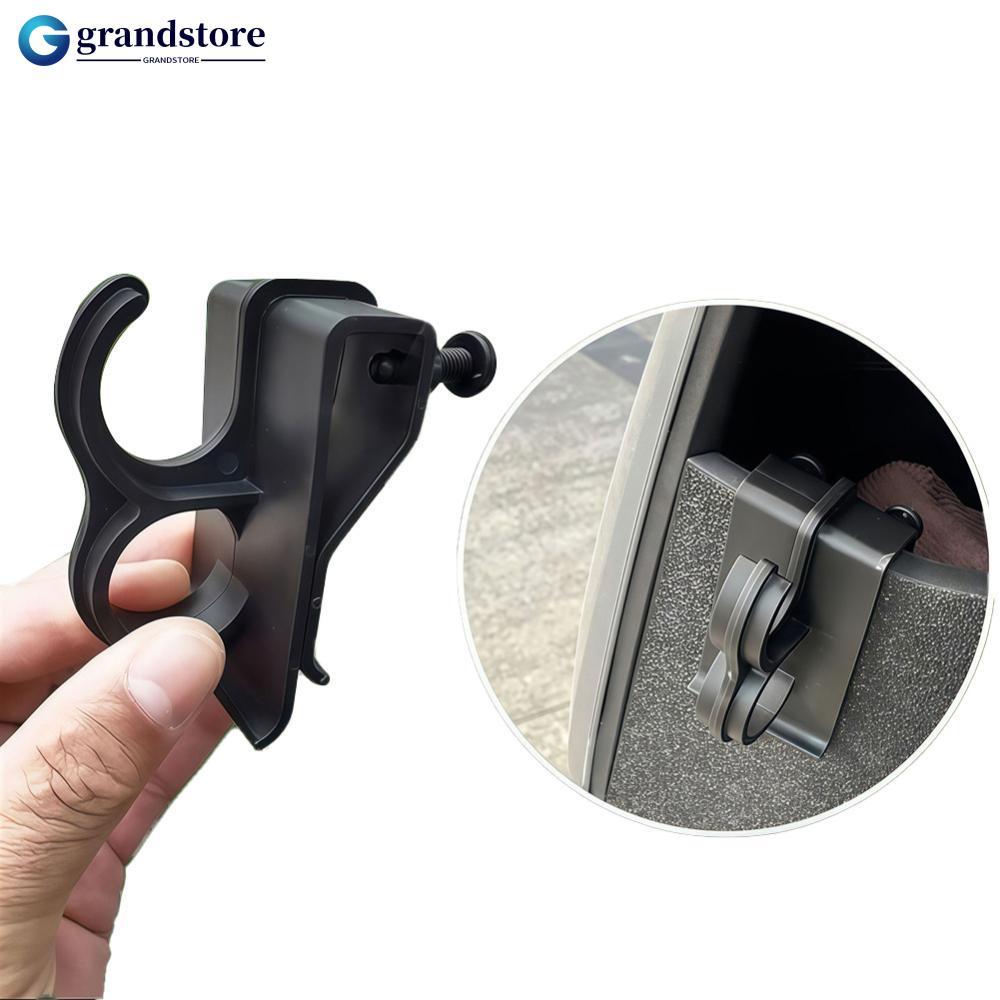 GRS Electric Delivery Box Holder Food Delivery Rack Mount Base Motorcycle Cargo Hook Lock Bracket Ho