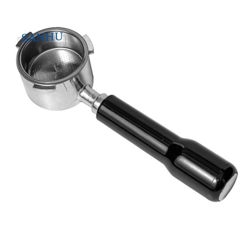 51mm Bottomless Coffee Handle Bottomless Coffee Handle อุปกรณ์เสริมเครื่องชงกาแฟพลาสติก + สแตนเลส