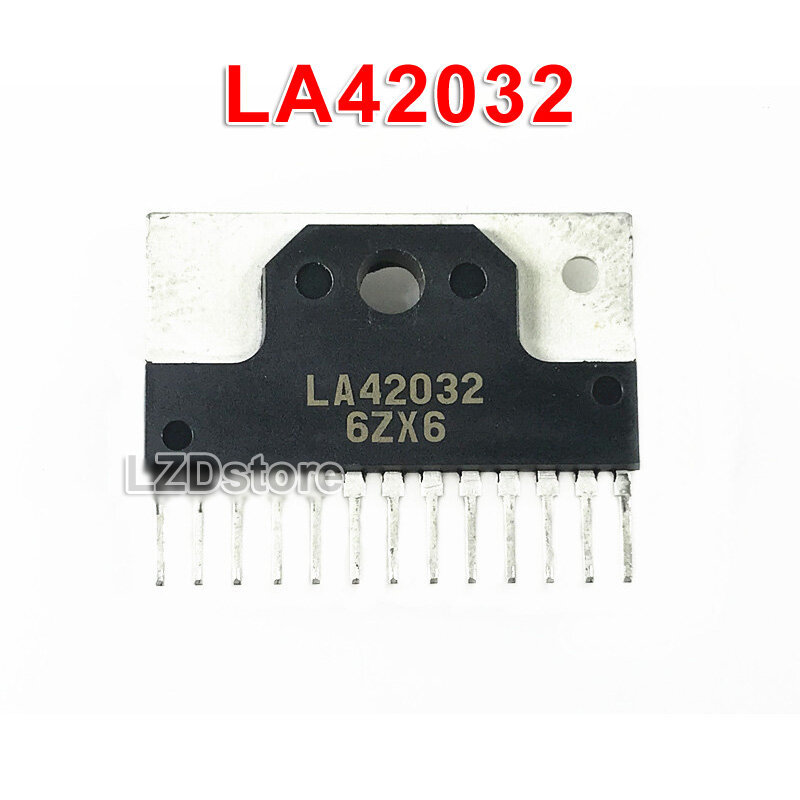 2 ชิ้น LA42032 SIP-13 2 ช่องเครื่องขยายเสียงชิป IC ใหม่เดิม