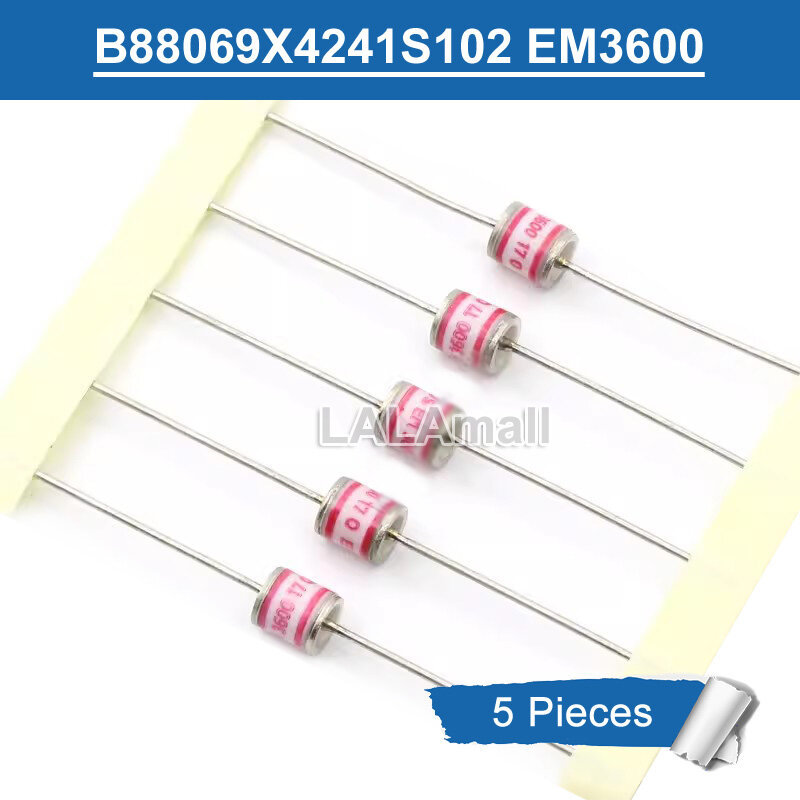 5pcs B88069X4241S102 EPCOS EM 3600 EM3600 EM3600XS 2R3600 3600V Surge Arrester Diode ใหม่เดิม
