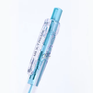 (ยกแพ็ค/5ด้าม) ปากกา ปากกาลูกลื่น แบบกด Quantum ควอนตั้ม รุ่น X-treme เอ็กซ์ตรีม 0.5/0.7mm. หมึกน้ำเงิน