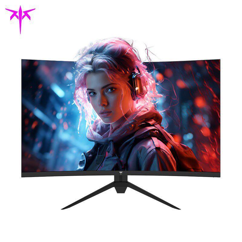 KTC 32 นิ้ว 2K Monitor 180Hz แปรงสูง HVA Desktop Eye Protection เกมคอมพิวเตอร์หน้าจอโค้ง h32s12p