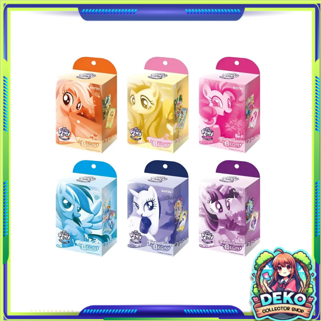 [ แยกกล่อง ] Starter Deck  My Little Pony Trading Card Game Friendships Begins (p2)
