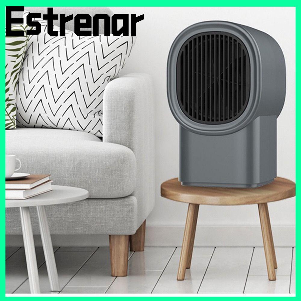 ESTRENAR เครื่องทําความร้อนไฟฟ้า EU Plug แบบพกพาเสียงรบกวนต่ํา Air Heater ความร้อนอย่างรวดเร็ว