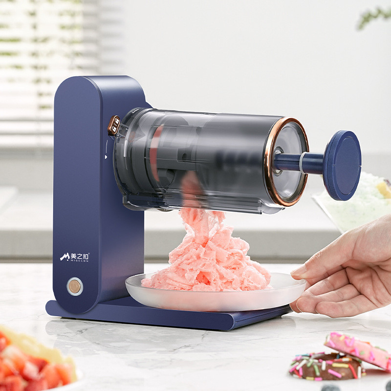 Miandian Smoothie Maker เครื่องทําน้ําแข็งไฟฟ้าไสในครัวเรือน DIY โฮมเมดที่ละเอียดอ่อนสะดวก