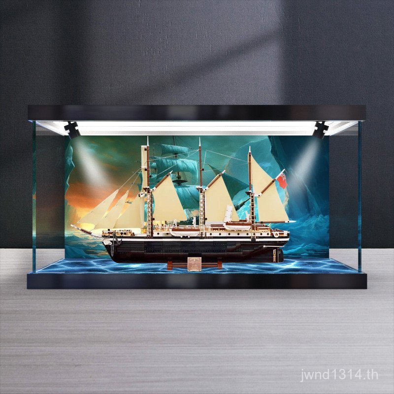 10335 Adventure Ship Anti-dust Cover No. icons กล่องเก็บ Strong Forbearance รุ่นที่เหมาะสมโปร่งใส Le