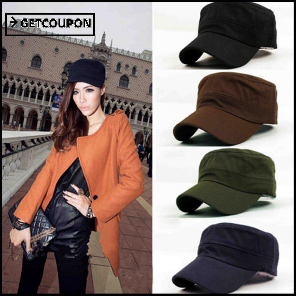 GETCOUPON Plain Cap Patrol Vintage Cotton