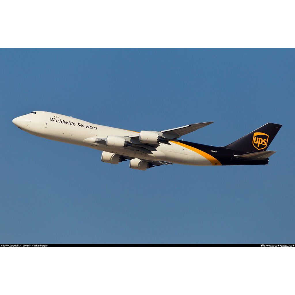 #1:: : รุ่น 400#PHUPS航空B747-8F หมายเลขลงทะเบียน: N6