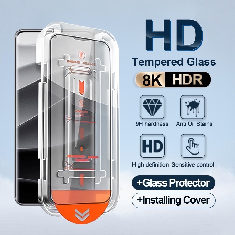 Redmiหมายเหตุ14 Pro Plusกระจกนิรภัยเต็มรูปแบบสําหรับXiaomi Redmiหมายเหตุ15 14 13 10 11 12 Pro Plus 5G 4Gหนึ่งคลิกฝุ่นฟรีHDป้องกันหน้าจอฟิล์มแก้ว
