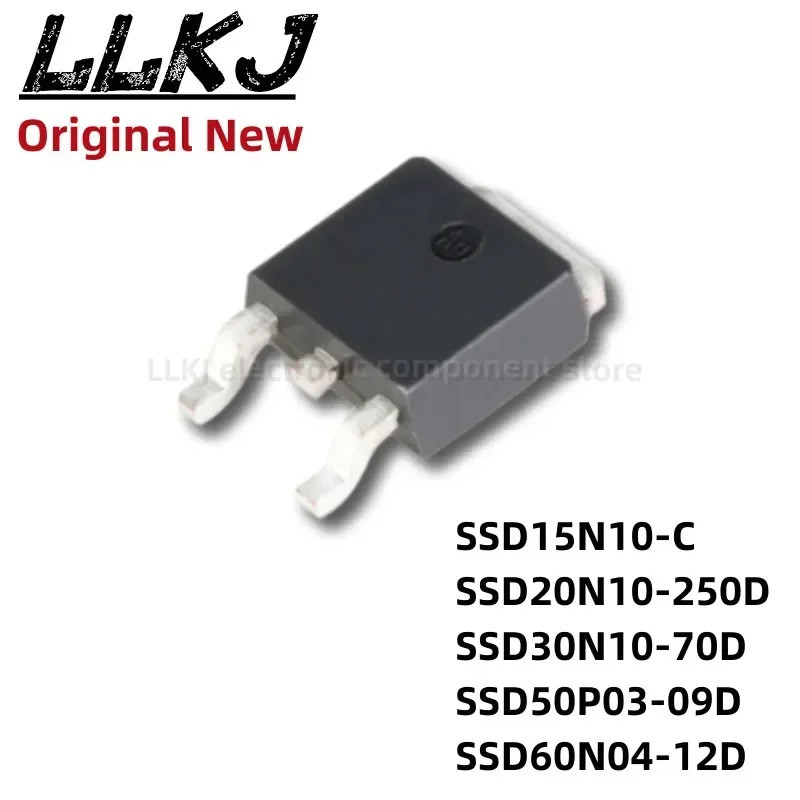 5pcs SSD15N10-C 20N 30N 50P03 60N04-09D-12D-70D-250D TO252 Field Effect ทรานซิสเตอร์