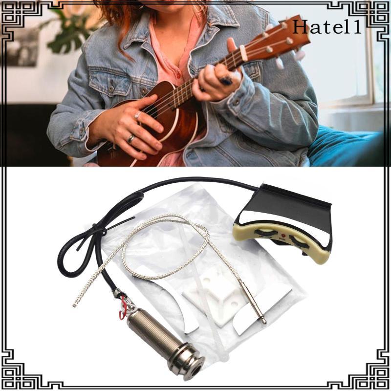 [Hatel] Piezo Pickup สําหรับ Ukulele, เหมาะสําหรับฝึกซ้อมและเวที, As Well As สําหรับกีตาร์ ()