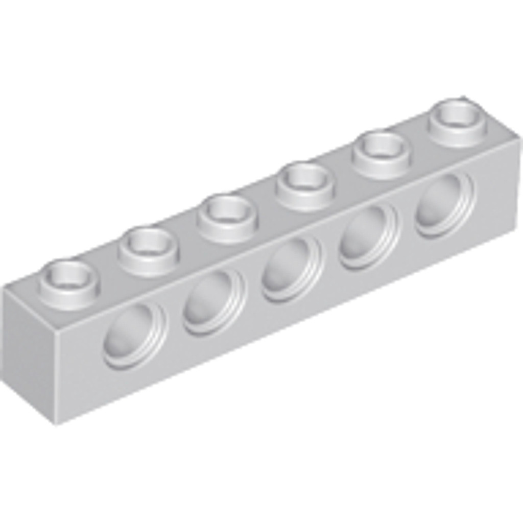 Brick2cube Part - Technic, Brick 1 x 6 with Holes - 3894