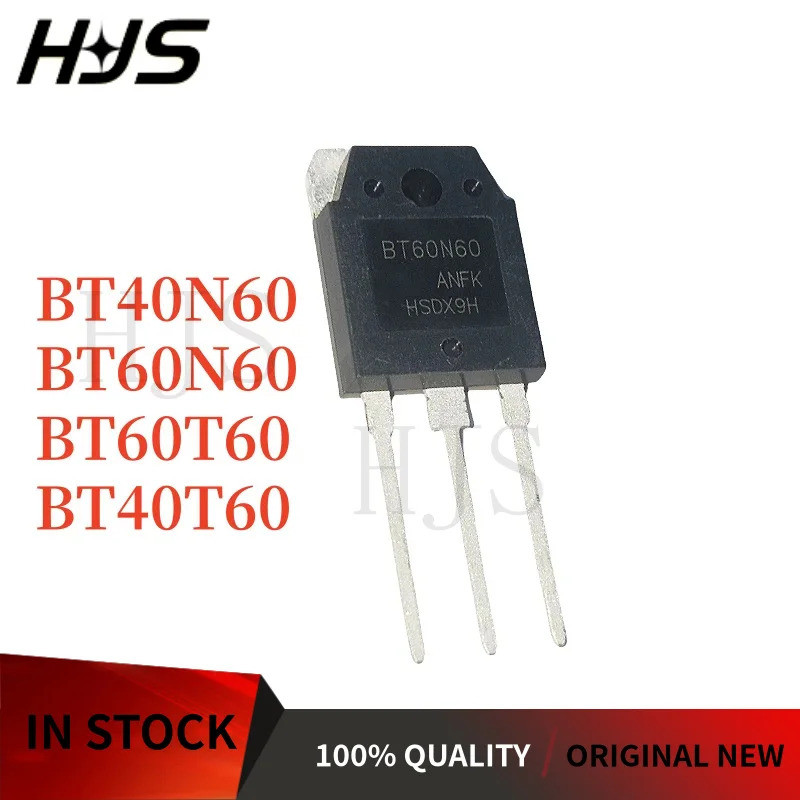 5PCS BT40T60 BT60T60 BT60N60 BT40N60 TO-3P ไดรฟ์ทรานซิสเตอร์ High-power ในสต็อก MOS CHIP IC IZCX