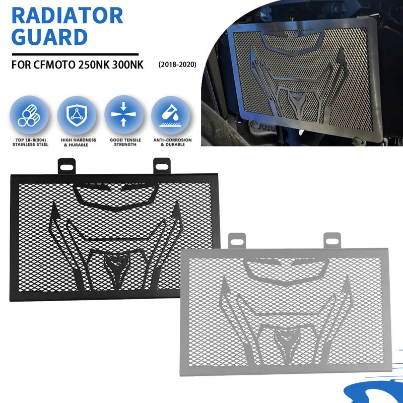 สําหรับ CFMOTO NK250 250NK NK 250 2021 หม้อน้ํารถจักรยานยนต์Guard Grille Cover Protectorป้องกัน