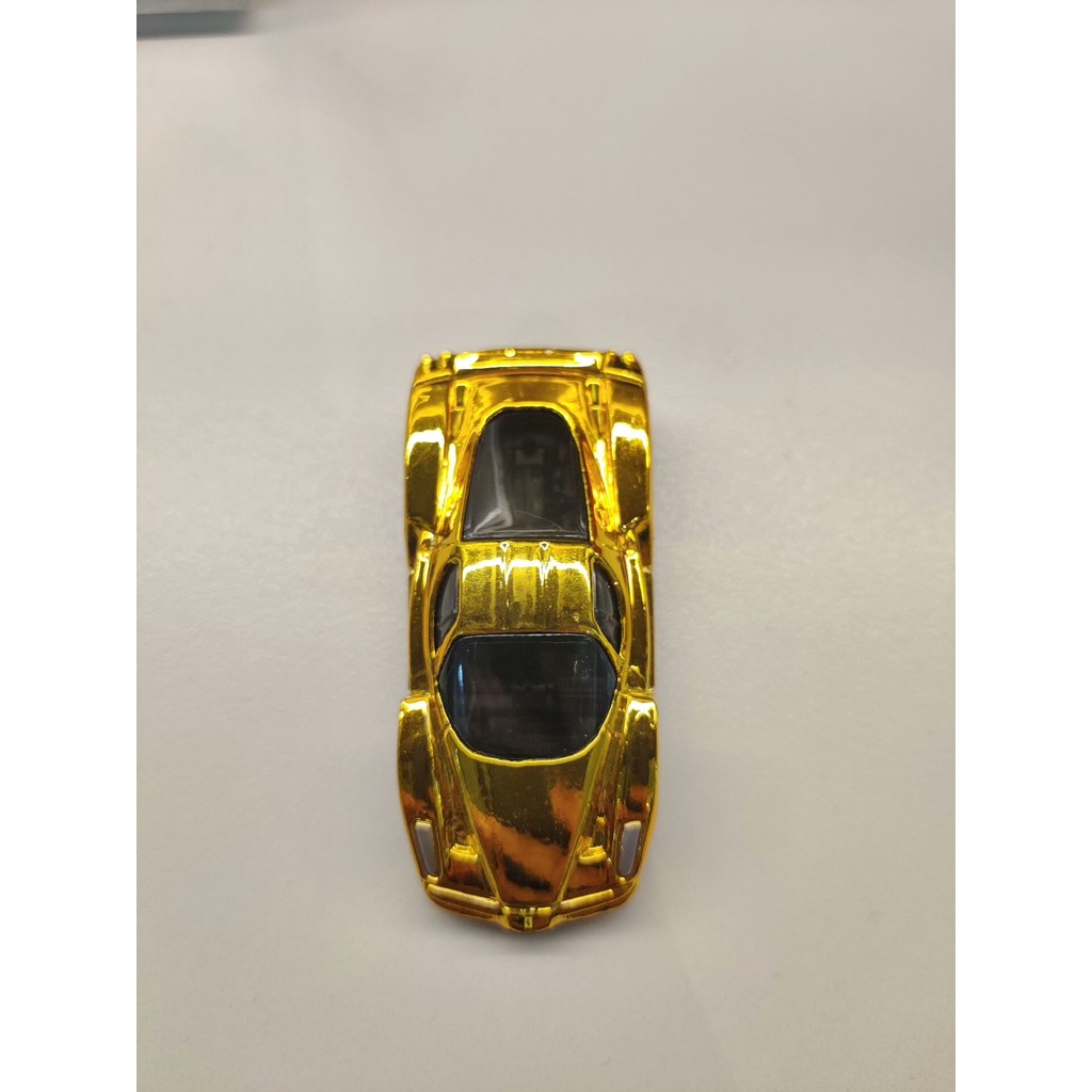 Hot Wheels Ferrari 60th Anniversary racer Gold Enzo Golden Scatter Car No Plate Card Overcover Appea