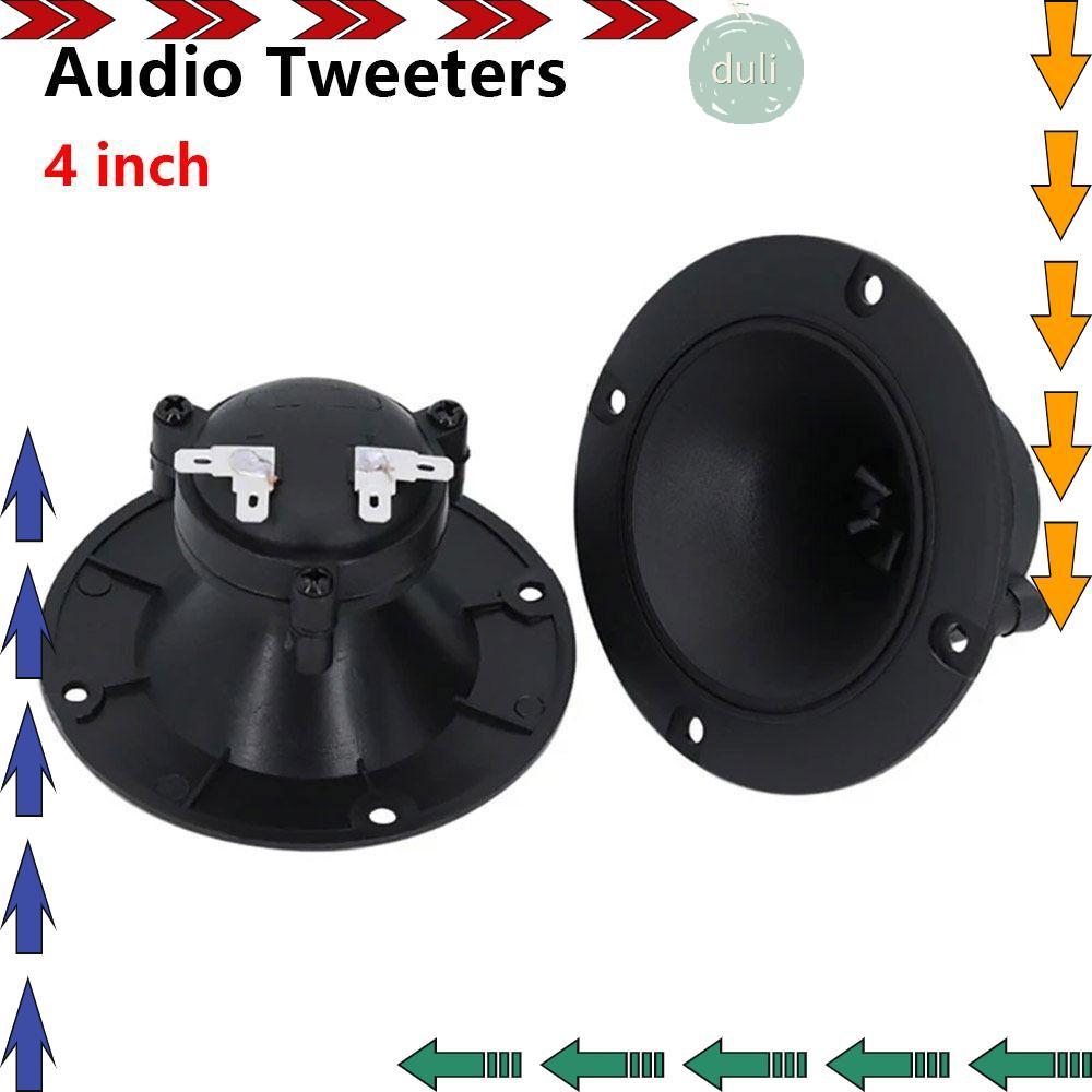 DUILIAN ทวีตเตอร์เสียง 1/2 ชิ้น, ลําโพง Piezo เสียงแหลม 96 มม., 150W Piezoelectric เซรามิคลําโพงเสียง