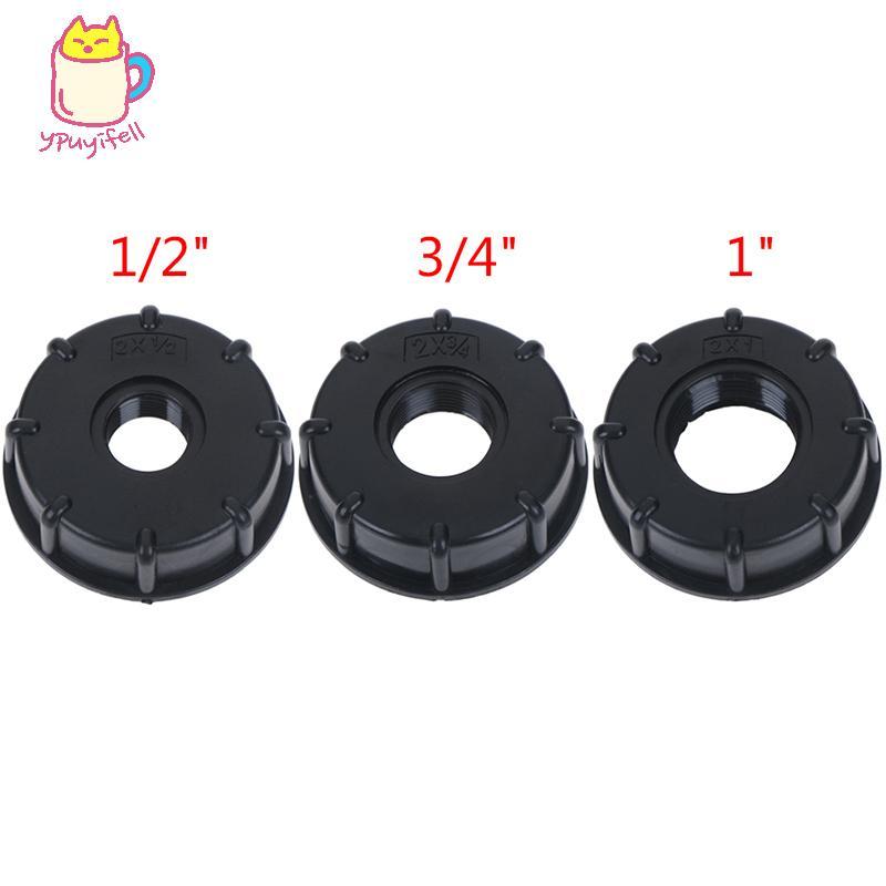 [YPU] 1/2 "Porescent 1 "Tand IBC Tank Adapter Tap Water Connector Replacement Valve amคอเต่าสn Ckนน