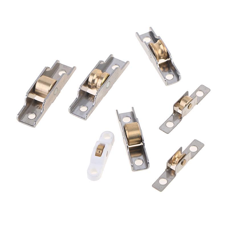 YCHG 1 PC สแตนเลสหน้าต่างรอกประตูบานเลื่อน Roller Runner ล้อ Tra Pulley ใหม่