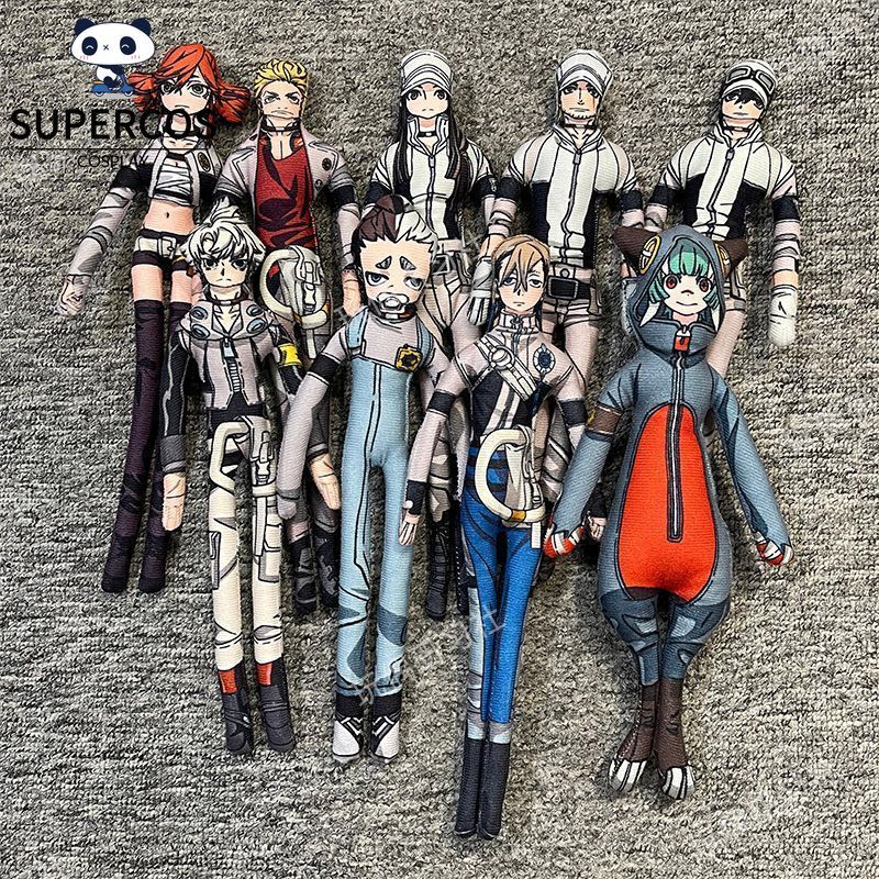 Gachiakuta Plush Rudo Enjin Riyo Zangka Amo ตุ๊กตาแฟนซีเคลื่อนย้ายได้ Joint ของเล่น
