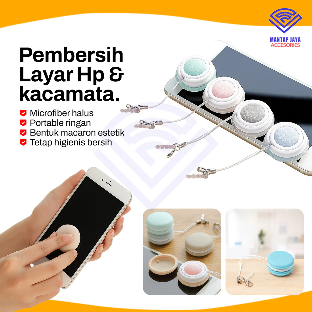 NANVAN NVN-PLHP01 อุปกรณ์ทำความสะอาดหน้าจอโทรศัพท์ แท็บเล็ต และแว่นตา
