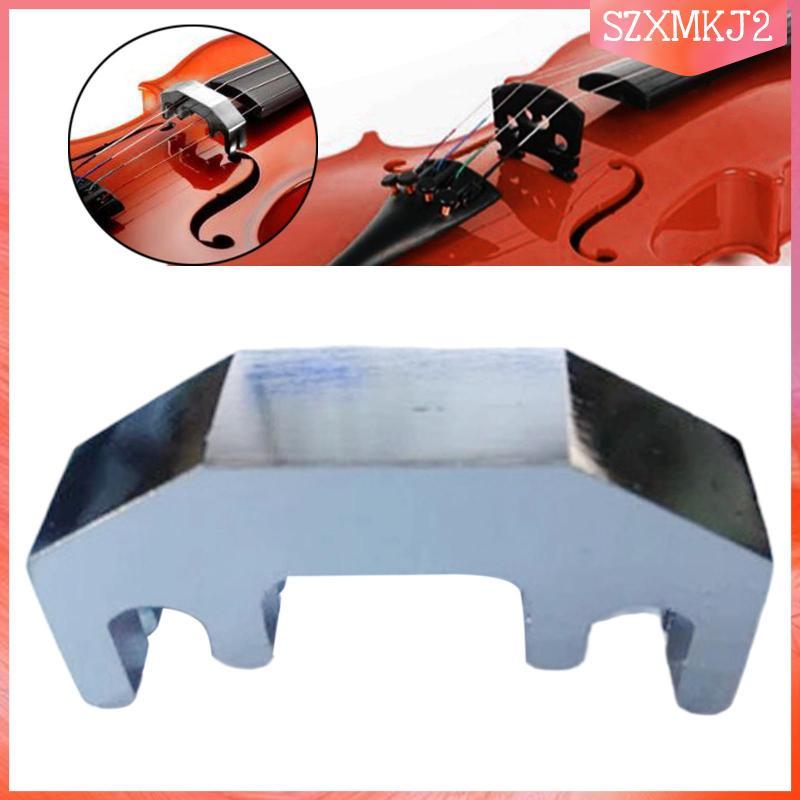 [szxmkj2] String Mute อุปกรณ์เสริมสําหรับ 1/2 4/4 โลหะลดเสียงรบกวนไวโอลิน Mute Silencer