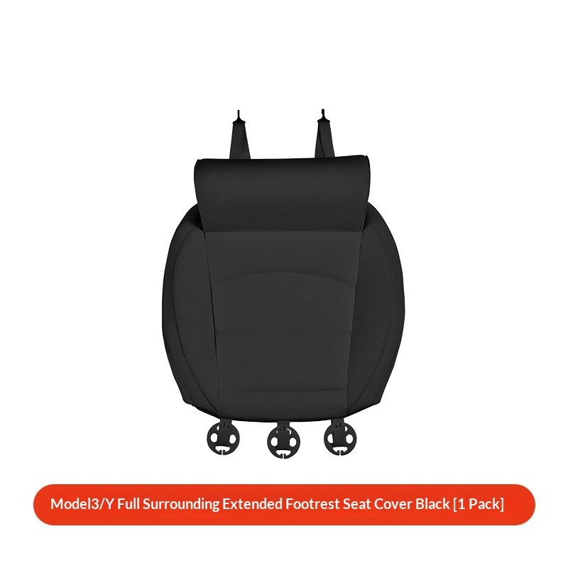 สําหรับ Tesla รุ่น 3 Highland / รุ่น Y Juniper 2025 Full-Cover ฝาครอบที่นั่งขยายขาสนับสนุนเบาะ Protector - รูปที่ 5