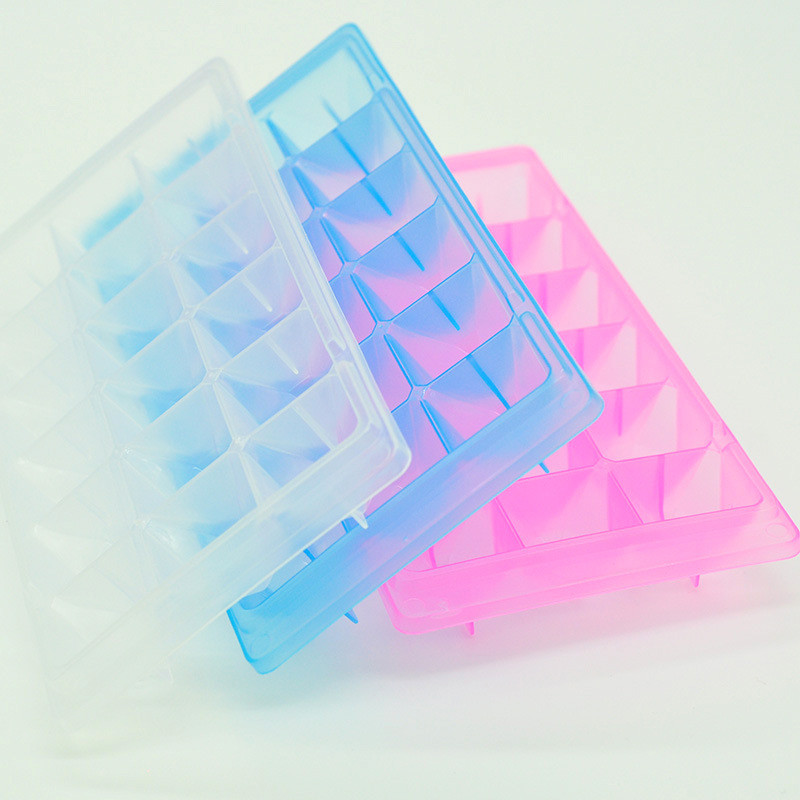 18 กริดขนาดใหญ่เพชร ICE CUBE ICE CUBE แม่พิมพ์กล่องน้ําแข็ง ICE CUBE แม่พิมพ์ Cube ICE CUBE กล่อง 41