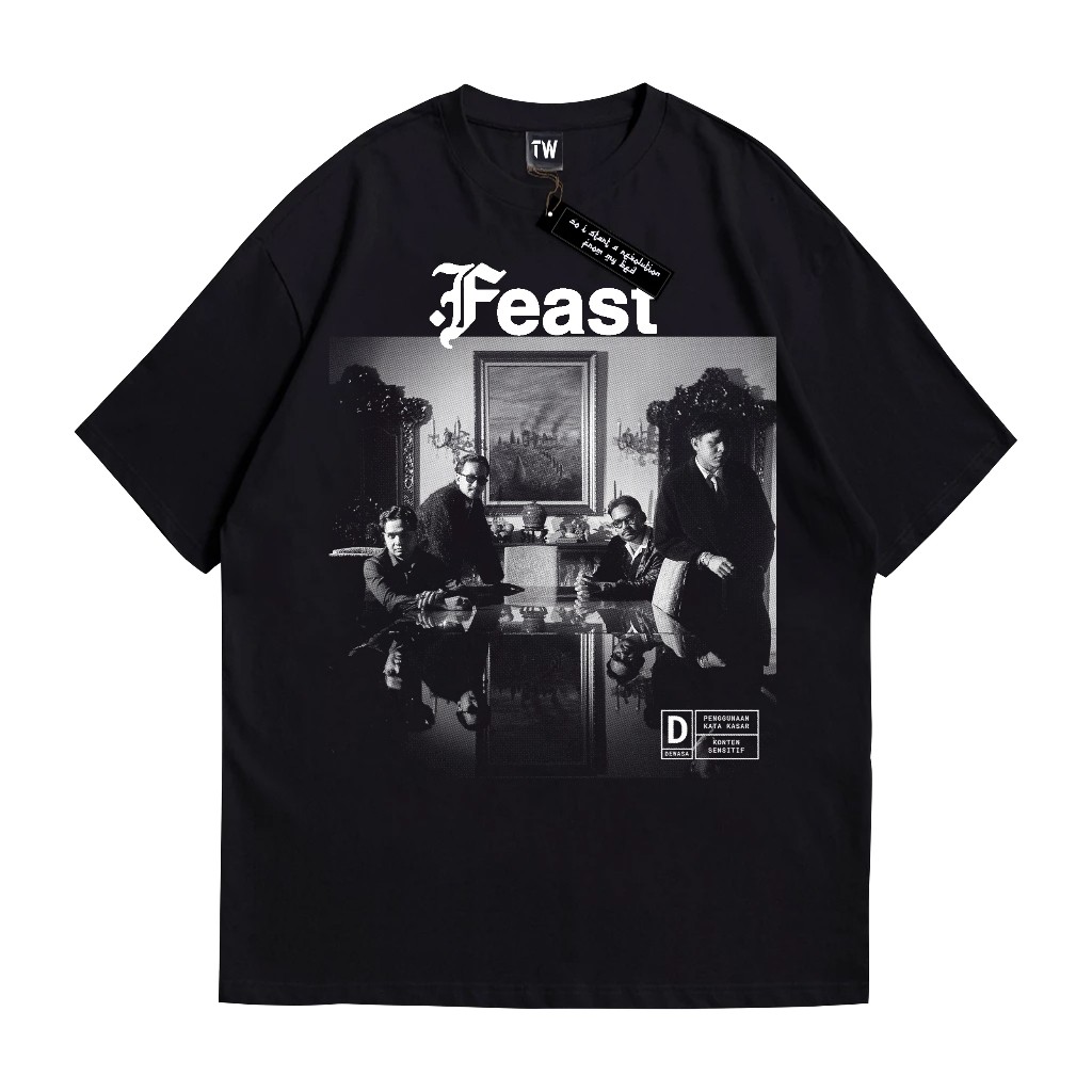 Feast T-Shirt Building & Crushing - Feast Music Album หลายคนเล่น