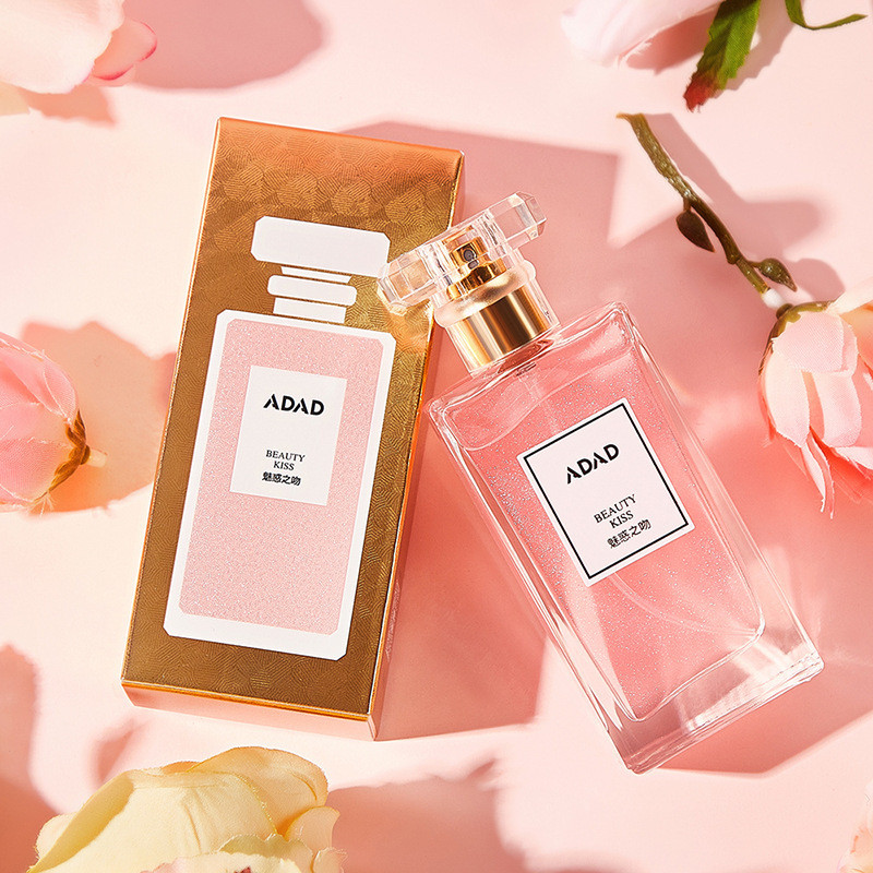 ADAD Charming Kiss Perfume Fresh Natural Long-Lasting Light Fragrance สเปรย์น้ําหอมผลไม้ดอกไม้ในนามของนักเรียน
