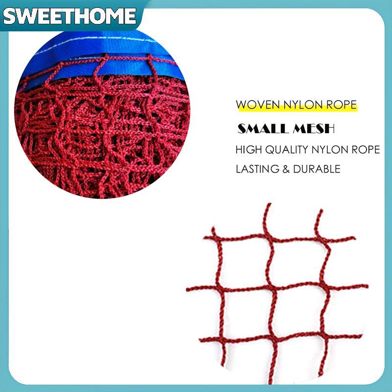 SWEETHOME 3.1/4.01/5.1/6.1m Professional Sport Training Standard Badminton Net Volleyball Net Easy S