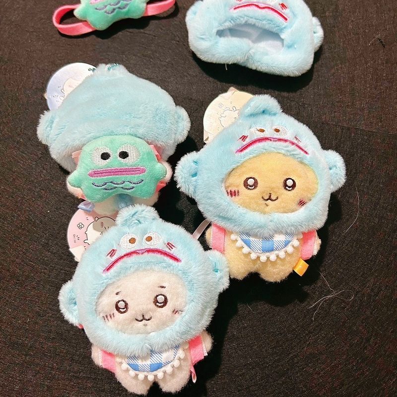 【พร้อมส่ง】chiikawa พวงกุญแจ เคส แท้ ตุ๊กตา พวงกุญแจ Usagi jiikawa จี้ Usagi Hachiware Bib กระเป๋านัก
