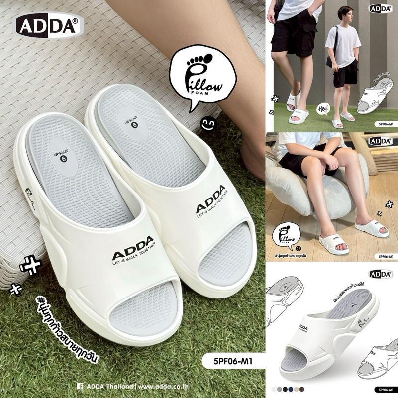 ADDA รองเท้าแตะผู้ชาย Adda 5PF06-Mขนาด 7-10 พื้นรองเท้ากันลื่น รองรับรูปเท้า ใส่สบาย ระบายอากาศดี รูปที่ 2