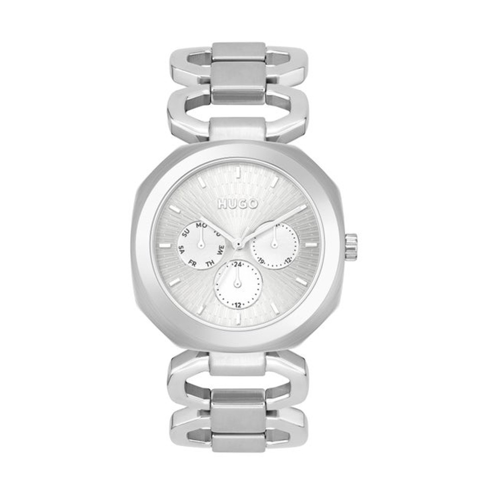 HUGO BOSS นาฬิกาข้อมือผู้หญิง INTENSE รุ่น HB1540149 สายสเเตนเลส สีเงิน 38มม.