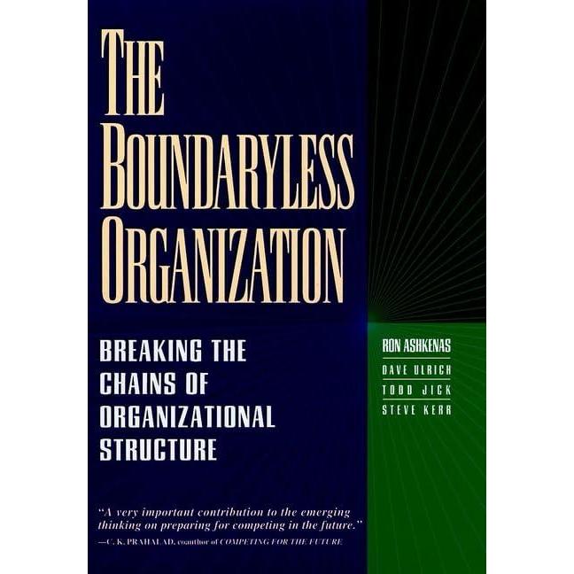 [BnB] องค์กรไร้ขอบเขต- ทําลายโซ่โครงสร้างองค์กรโดย Ron Ashkenas, Dave Ulrich, Todd
