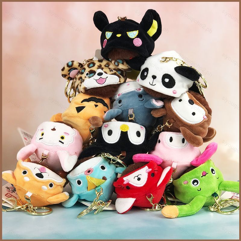 SY2 MONCHHICHI ตุ๊กตาตุ๊กตาของขวัญสําหรับเด็กผู้หญิงน่ารักการ์ตูนตุ๊กตาของเล่นพวงกุญแจจี้สําหรับเด็ก