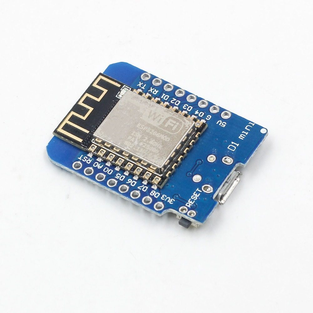 ESP8266 ESP-12 Wemos D1 Mini Mini บอร์ดพัฒนา WiFi Micro USB 3.3V