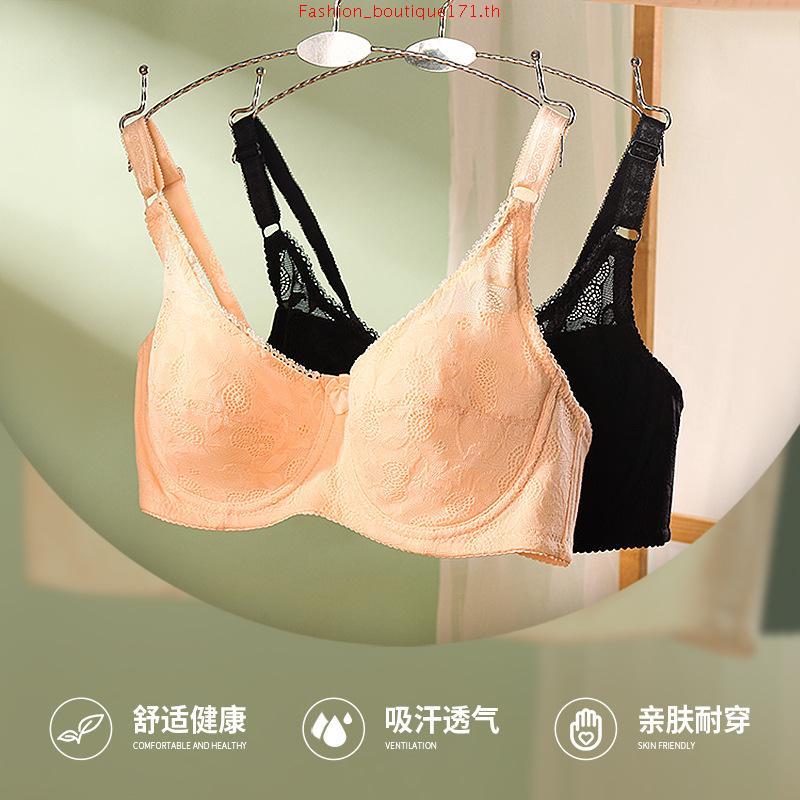 Wacoal รุ่น WB9M39 ไร้โครง ไม่มีฟองน้ำ ลายลูกไม้ เต้าทรงแบบเต็มคัฟ (มีให้เลือก 3 สี)