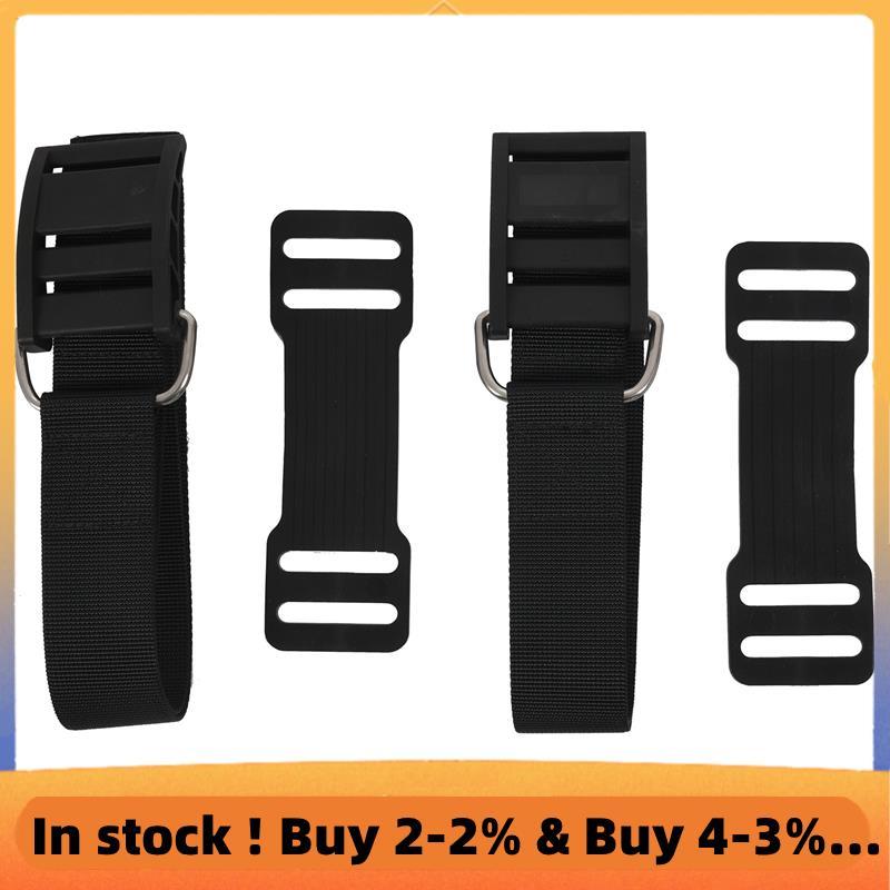 ชุดอุปกรณ์ดำน้ำ 2 ชิ้น รวมสายคล้องคอและเข็มขัดหัว Diver พร้อม BCD และ Webbing