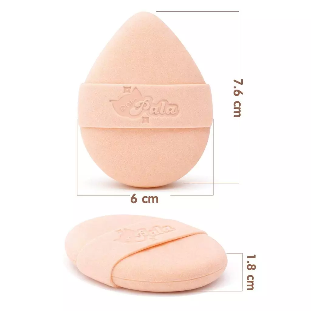PALA พัฟแต่งหน้า RUBYCELL DOUBLE-SIDED POWDER PUFF พัฟรองพื้น คุชชั่น ใช้ได้ทั้งแห้งและเปียก เกลี่ยง่าย thumbnail 10