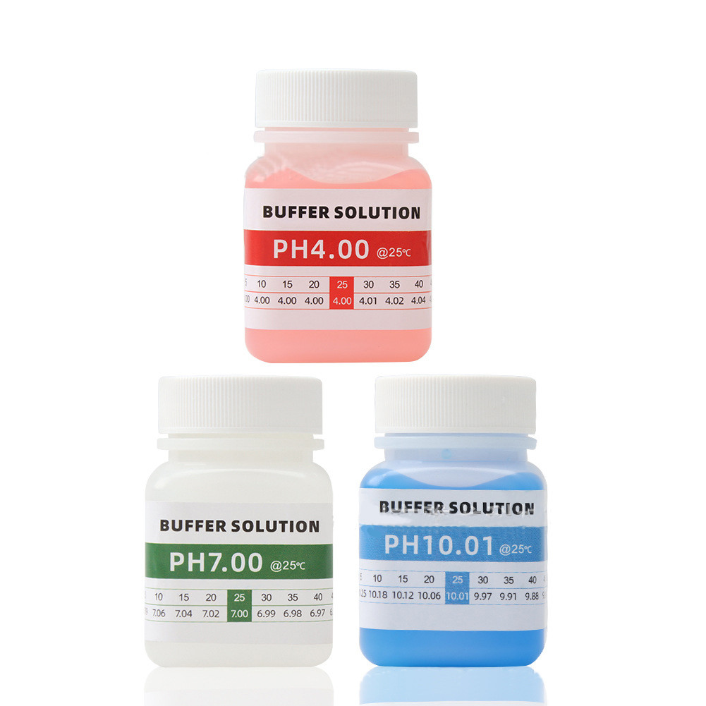 [bestshe] 50ML PH Meter Standard Solution Calibration 4.00/7.00/10.01/222mV ORP Tester