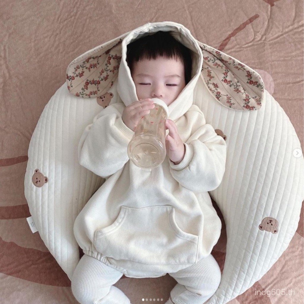 Anti-Shocking Baby Sleeping Baby Moon Handy เครื่องมือ Comforting หมอนเบาะหมอน ins หมอน Security Sen